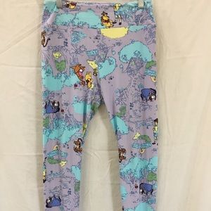 LuLaRoe OS Winnie the Pooh leggings